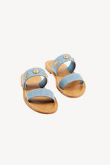 STUDS DENIM CHIARO