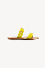 VELVET STUDS LIME
