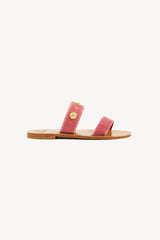 VELVET STUDS PINK