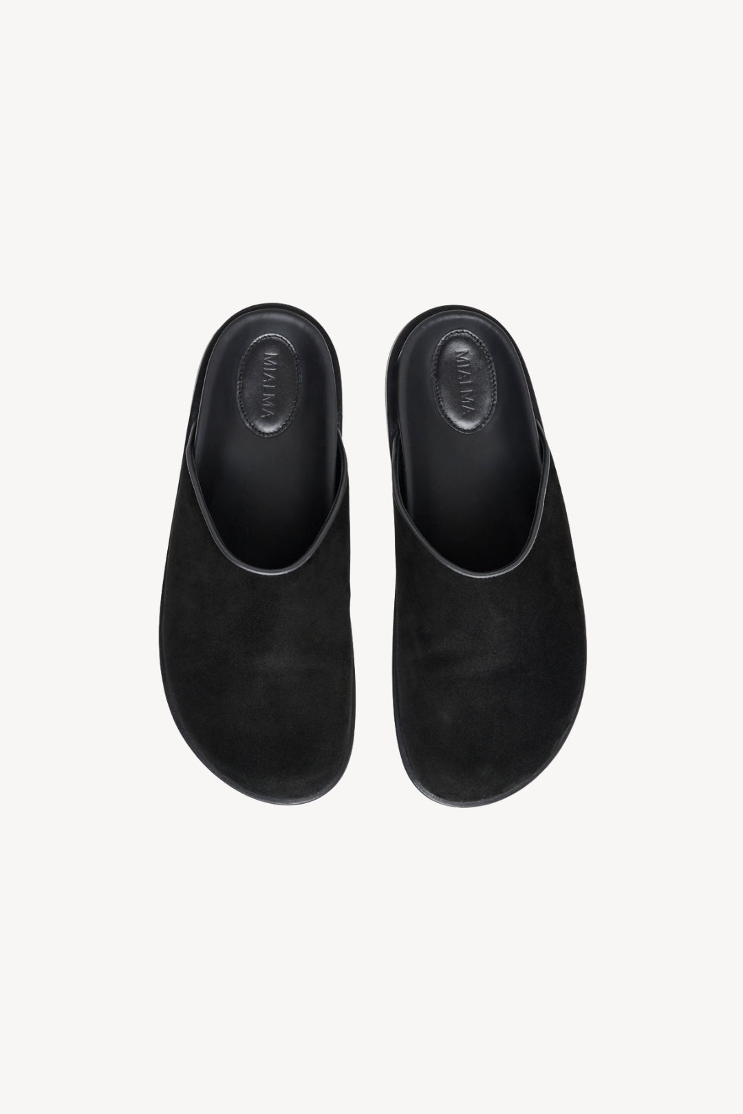 MIA SLIPPER CAMOSCIO NERO
