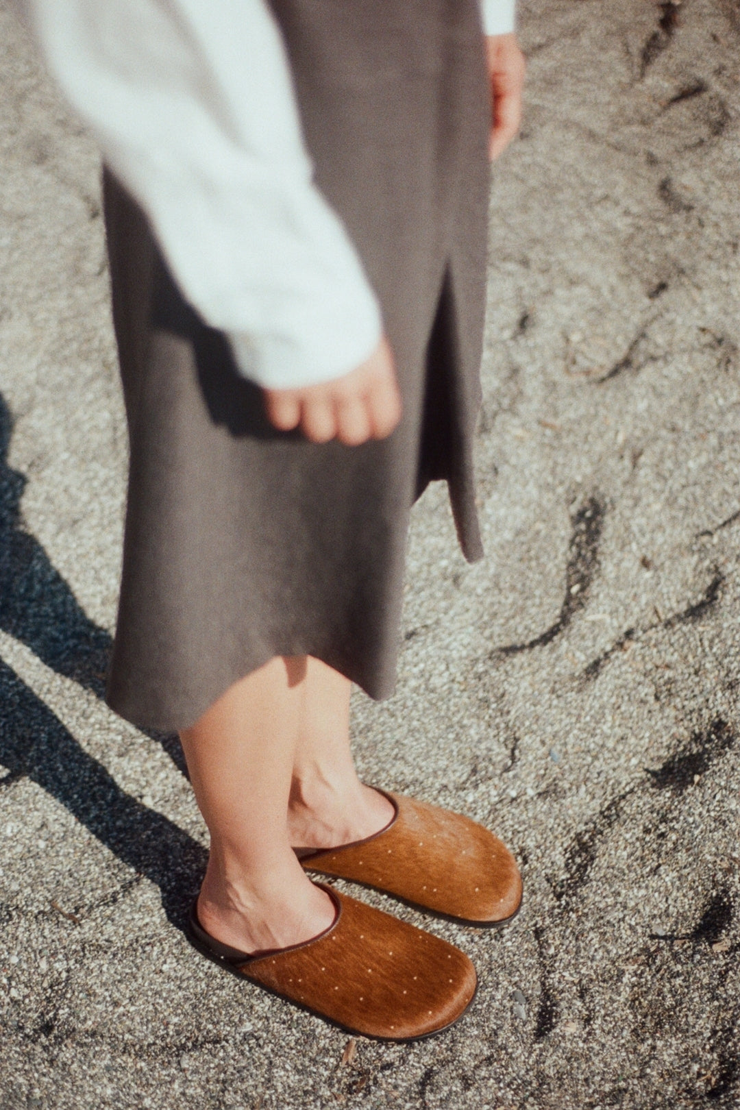 MIA SLIPPER POIS TABACCO