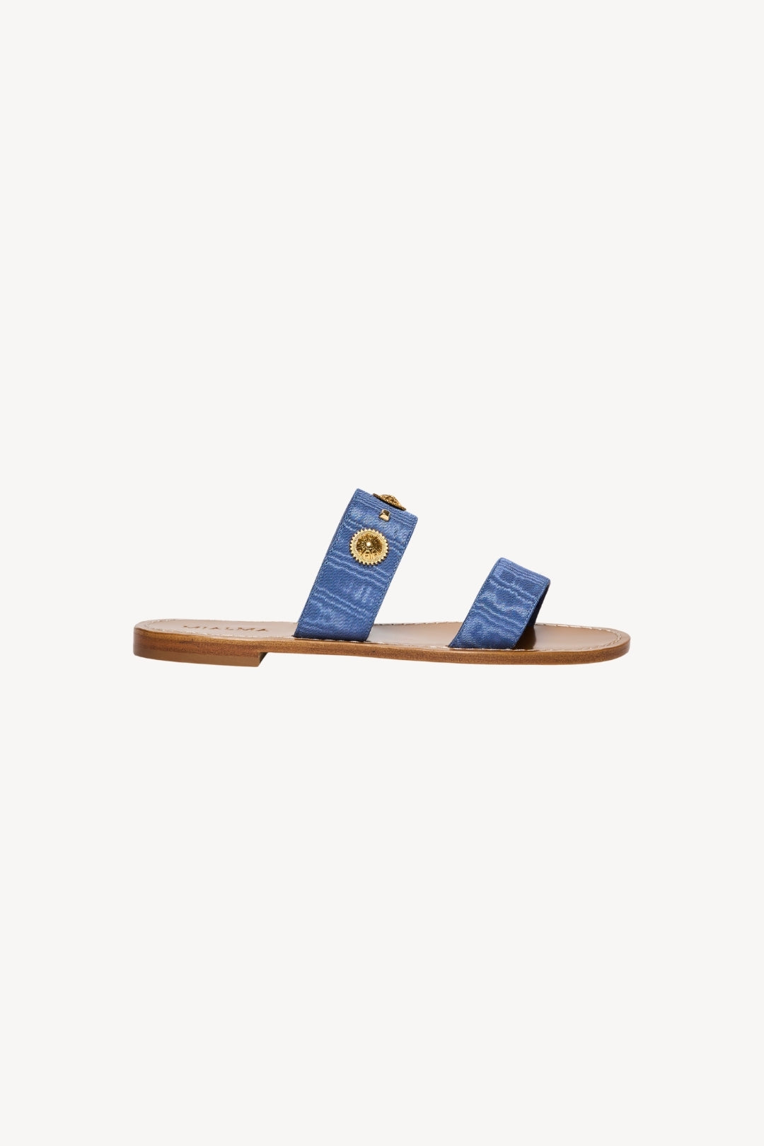 MOIRÈ STUDS AZURE