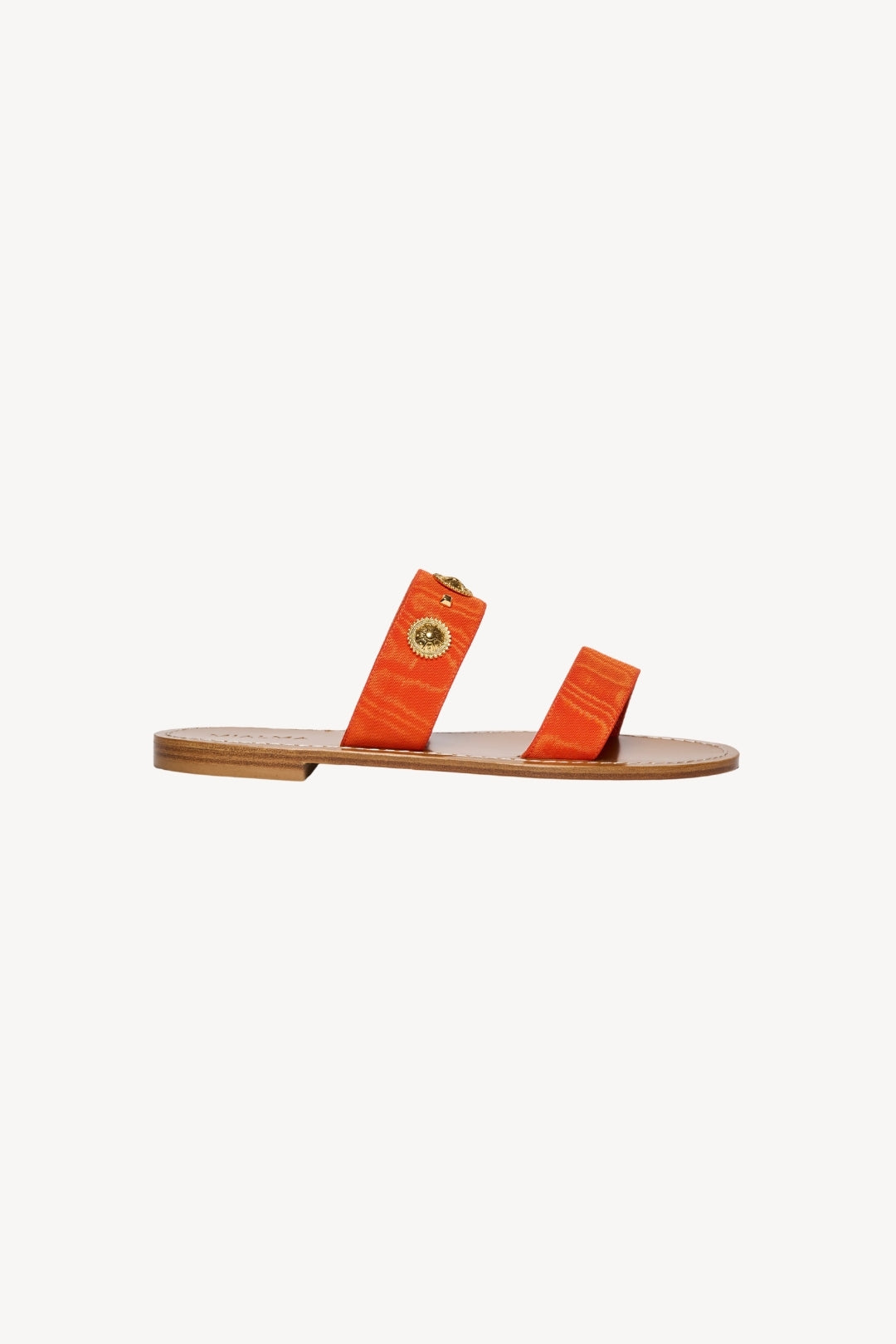 MOIRÈ STUDS ORANGE