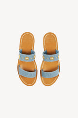 STUDS DENIM CHIARO