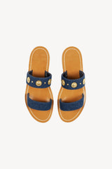 STUDS DENIM SCURO