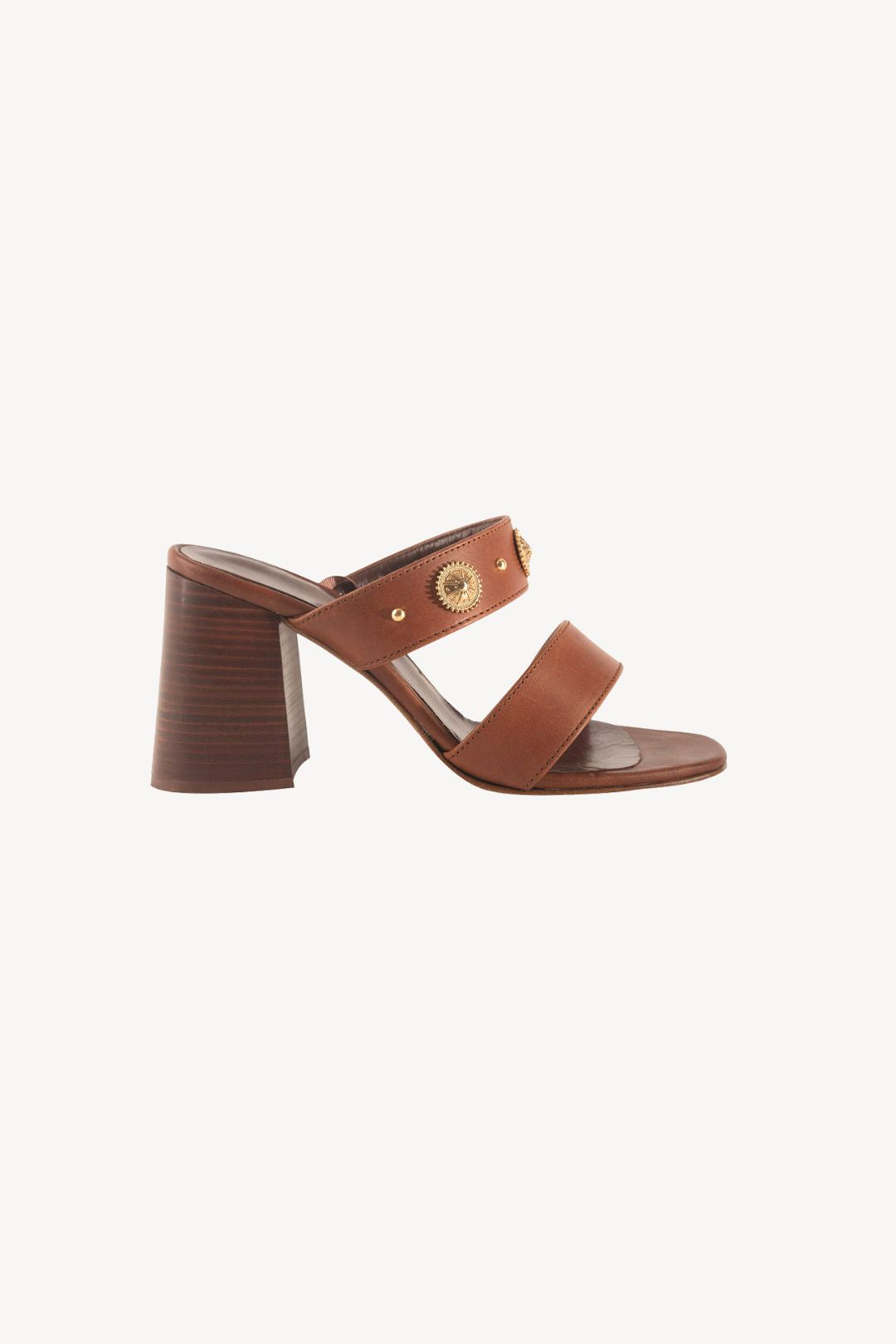 CUOIO STUDS TACCO