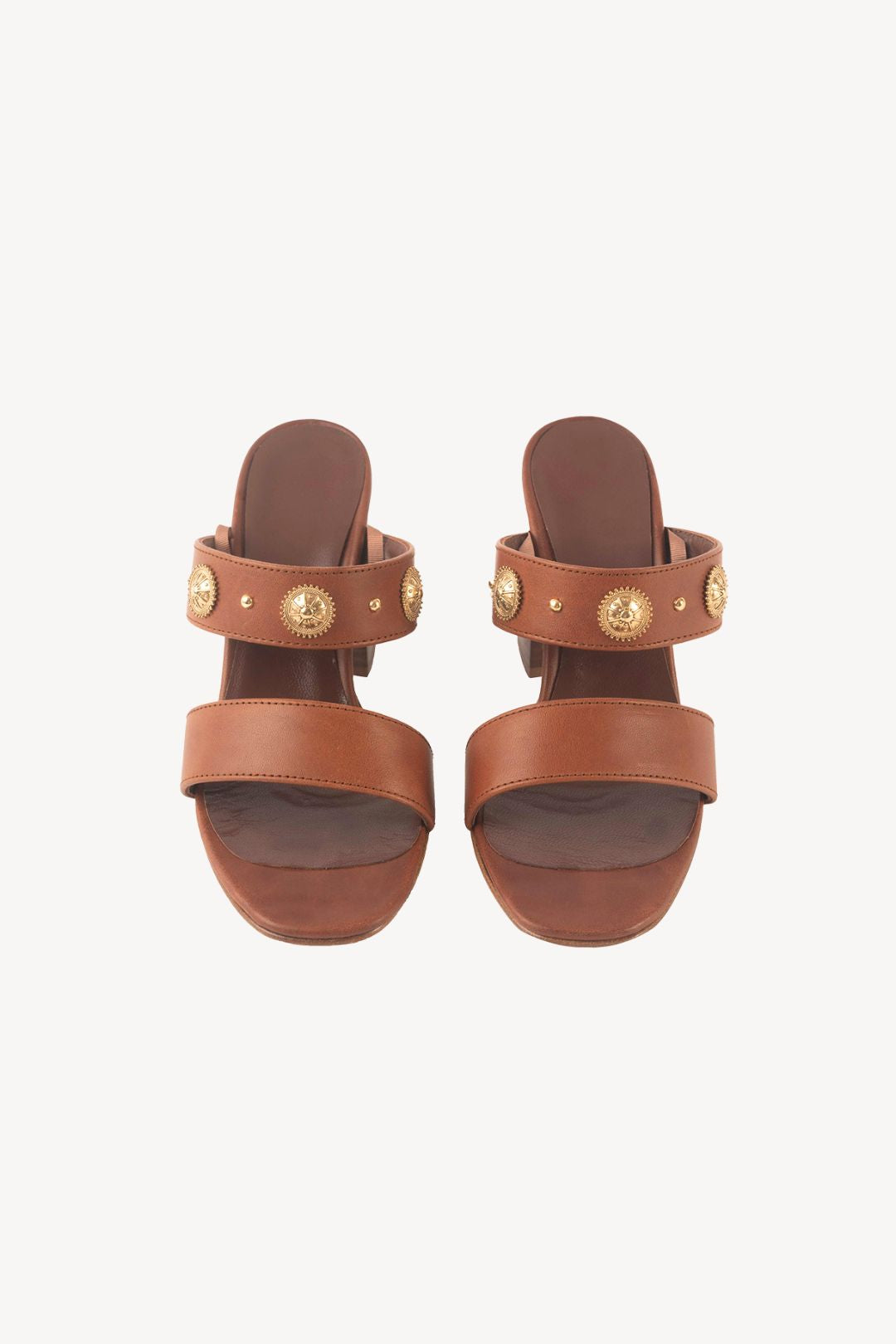 CUOIO STUDS TACCO