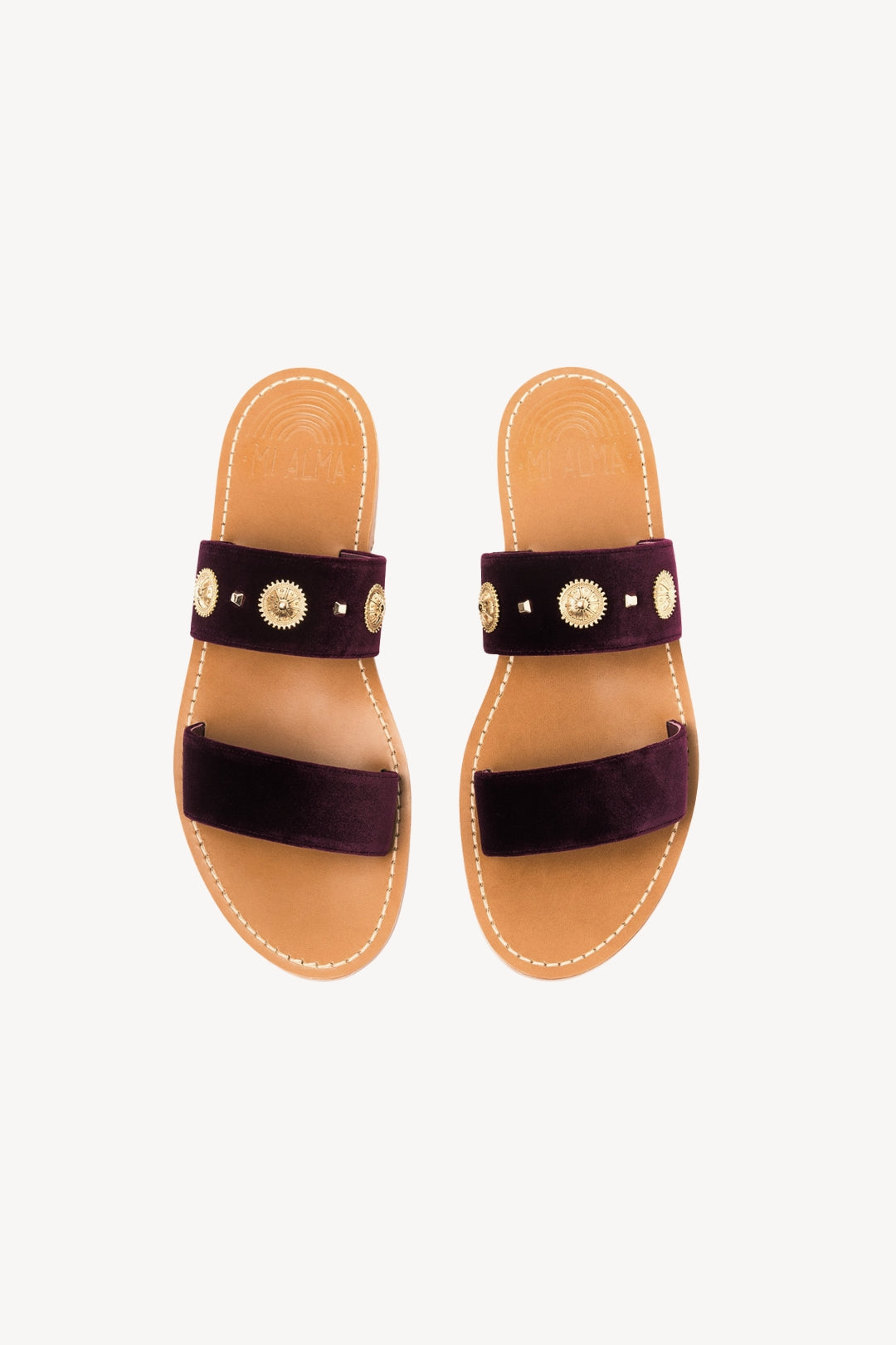 VELVET STUDS VIOLA